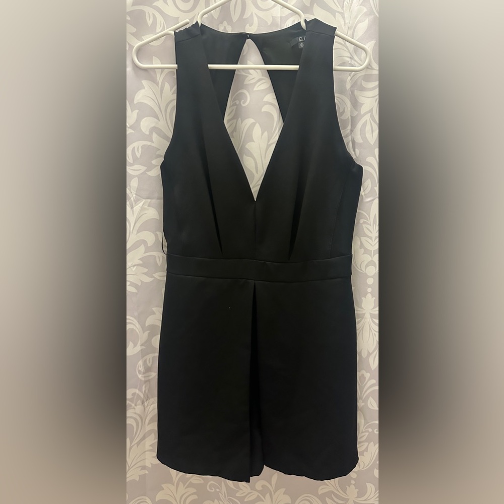 Ela black romper